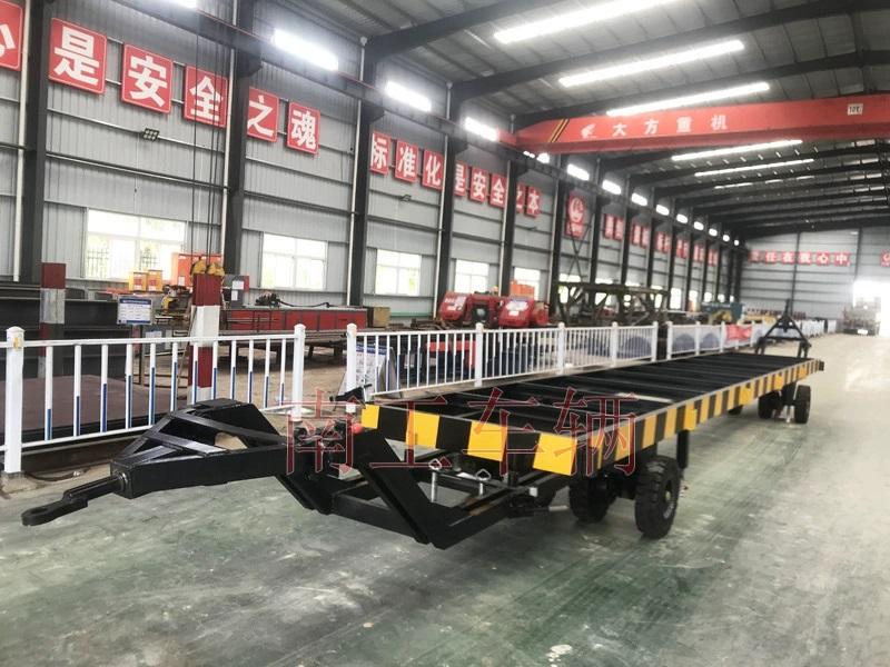 10吨骨架XINGKONGSPORT 双牵引集装箱用全挂车