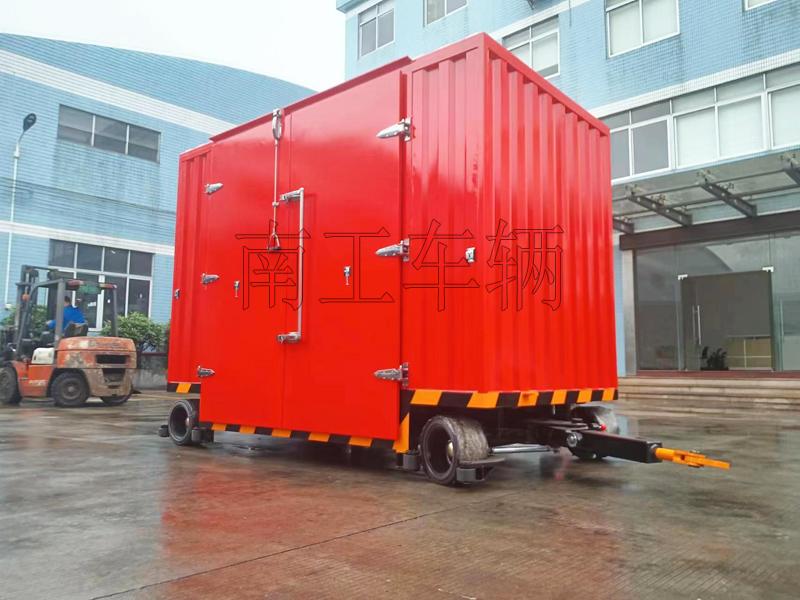 3吨双牵引箱式XINGKONGSPORT 无动力叉车牵引工具拖车